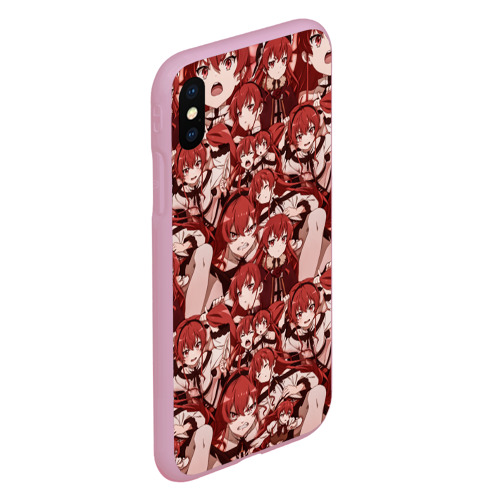 Чехол для iPhone XS Max матовый Эрис Грейрат, цвет розовый - фото 3