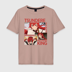 Мужская футболка хлопок Oversize Tsundere