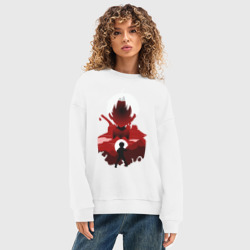 Женский свитшот oversize без начеса хлопок Руди Грейрат - фото 2