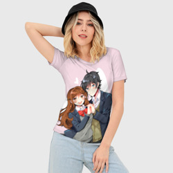 Женская футболка 3D Slim Кёко и Изуми - фото 2