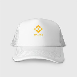 Binance Бинанс биржа – Кепка тракер с сеткой с принтом купить со скидкой в -20%