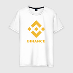 Мужская футболка хлопок Binance Бинанс биржа