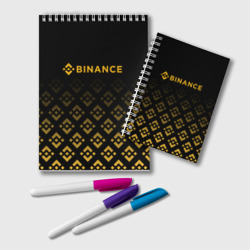 Блокнот Binance Бинанс биржа