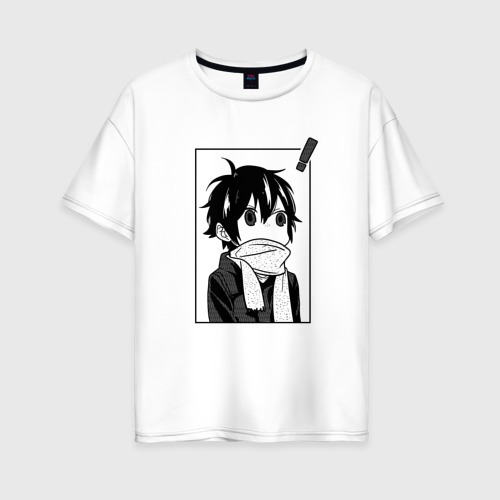 Женская футболка хлопок Oversize Miyamura manga