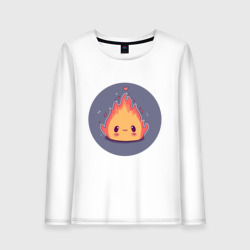 Женский лонгслив хлопок Кальцифер