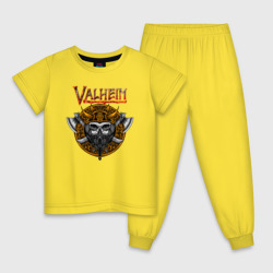 Детская пижама хлопок Valheim      logo