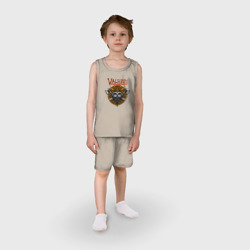 Детская пижама с шортами хлопок Valheim      logo - фото 2