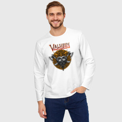 Мужской лонгслив oversize хлопок Valheim      logo - фото 2