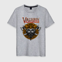 Valheim      logo – Футболка из хлопка с принтом купить со скидкой в -20%