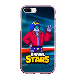 Чехол для iPhone 7Plus/8 Plus матовый Stu  brawl stars