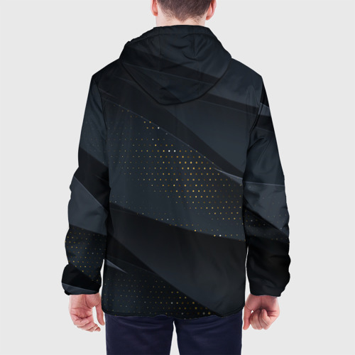 Мужская куртка 3D Волны, цвет 3D печать - фото 5