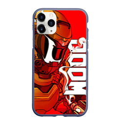 Чехол для iPhone 11 Pro Max матовый Doom Eternal