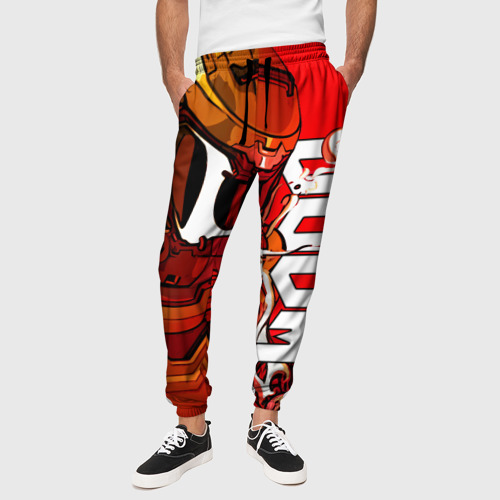 Мужские брюки 3D Doom Eternal, цвет 3D печать - фото 4