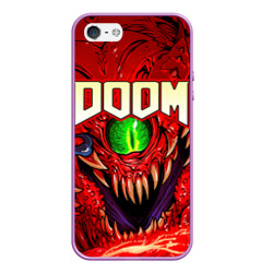 Чехол для iPhone 5/5S матовый Doom Eternal