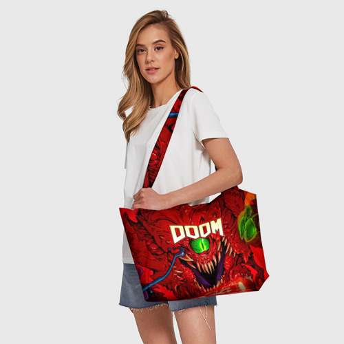 Пляжная сумка 3D Doom Eternal - фото 5