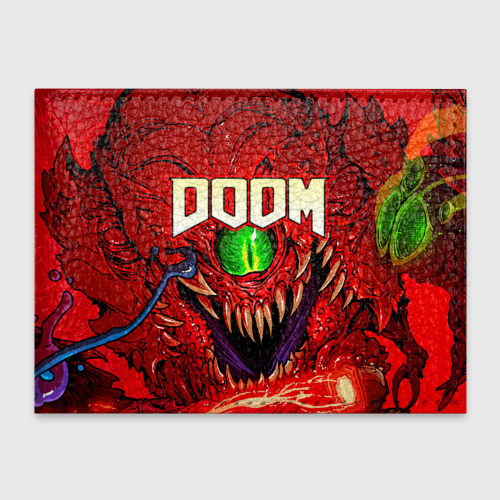 Обложка для студенческого билета Doom Eternal, цвет синий