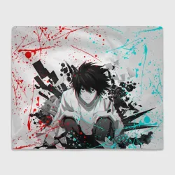 Плед 3D Брызги красок Рюга Хидэки