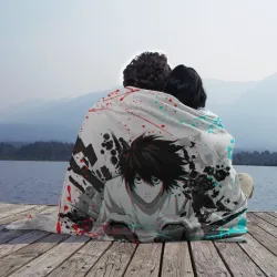 Плед 3D Брызги красок Рюга Хидэки - фото 2