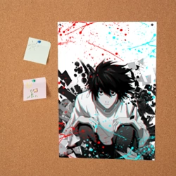 Постер Брызги красок Рюга Хидэки - фото 2