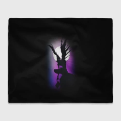 Плед 3D Силуэт в ночи Рюк