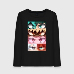 Женский лонгслив хлопок My hero academia MHA