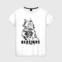 Beastars legocy Легоши – Женская футболка хлопок с принтом купить со скидкой в -20%