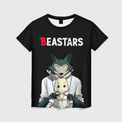 Женская футболка 3D Beastars Выдающиеся звери