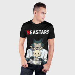 Мужская футболка 3D Slim Beastars Выдающиеся звери - фото 2