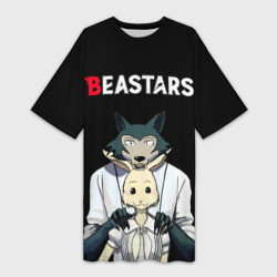 Платье-футболка 3D Beastars Выдающиеся звери