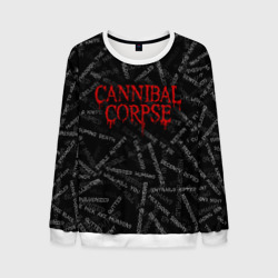 Мужской свитшот 3D Cannibal Corpse Songs