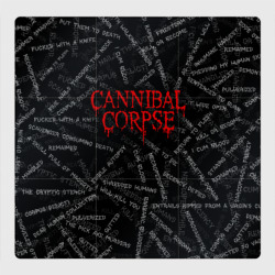 Магнитный плакат 3Х3 Cannibal Corpse Songs