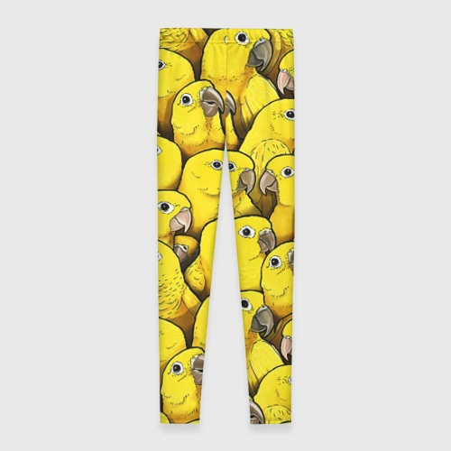 Леггинсы 3D Попугаи - фото 2