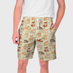 Мужские шорты 3D Шиба-Ину