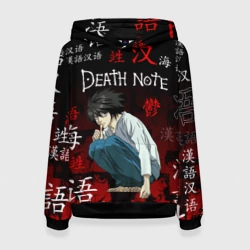 Женская толстовка 3D Тетрадь смерти