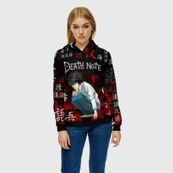 Женская толстовка 3D Тетрадь смерти - фото 2