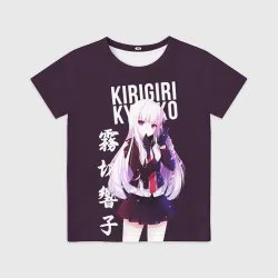Детская футболка 3D Kyoko Kirigiri Кёко Киригири
