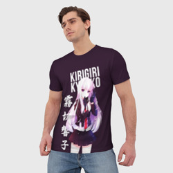 Мужская футболка 3D Kyoko Kirigiri Кёко Киригири - фото 2