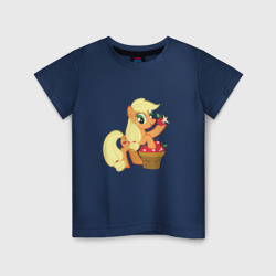 Детская футболка хлопок Applejack