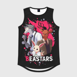 Мужская спортивная майка 3D Beastars Легоши, Луи и Хару