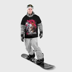 Накидка на куртку 3D Beastars Легоши, Луи и Хару - фото 2