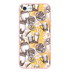 Чехол для iPhone 5/5S матовый Пиво Beer