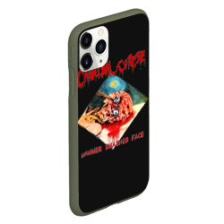 Чехол для iPhone 11 Pro матовый Cannibal Corpse - фото 2