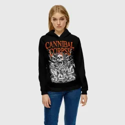 Женская толстовка 3D Cannibal Corpse - фото 2