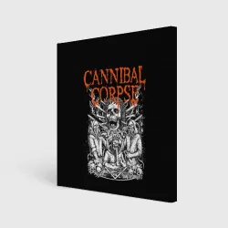 Холст квадратный Cannibal Corpse