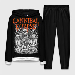 Женский костюм с толстовкой 3D Cannibal Corpse