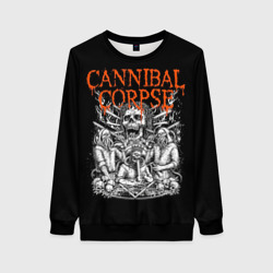 Женский свитшот 3D Cannibal Corpse