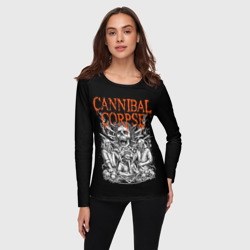 Женский лонгслив 3D Cannibal Corpse - фото 2
