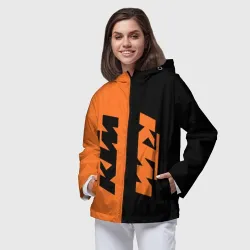 Женская ветровка 3D KTM КТМ - фото 2