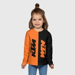 Детский лонгслив 3D KTM КТМ - фото 2