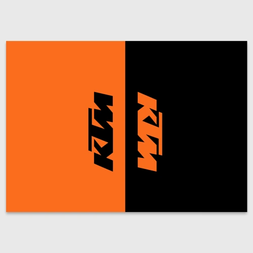 Поздравительная открытка KTM КТМ